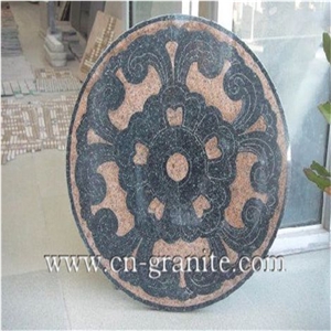 Cheap Marble Mosaic Floor Medallion from China,Floor Medallions,Round Medallions,Animal Picture Medallions.