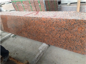 Cheapest G562 Polished Granite/China Red Polished Granite Tiles & Slabs for Floor and Wall Covering