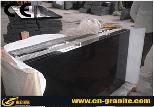 China Black Granite G684 Tiles & Slabs,China Polished Fuding Black Granite,Building Material Flooring Cover/Wall Covering