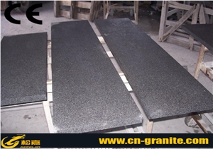 China Black Granite G684 Tiles & Slabs,China Polished Fuding Black Granite,Building Material Flooring Cover/Wall Covering