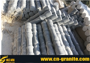 China Black Granite Railing & Baluster,Outdoor Railing and Baluster
