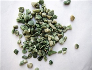 China Cheap Green River Pebbles, Polished River Cobbles for Driveway and Walkway, Pebble for Road Decoration