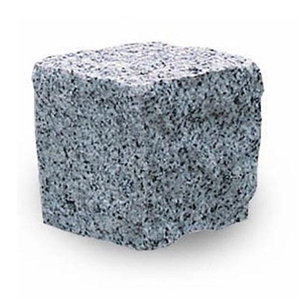 China G603 Granite Cube Stone with All Sides Natural Split, Light Grey Granite Natural Cobble Stone for Garden Stepping Pavements