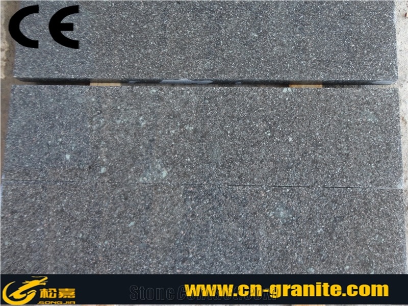 China Green Porphyry Tiles & Slabs, Flamed Porphyry Stone for Wall & Floor Covering