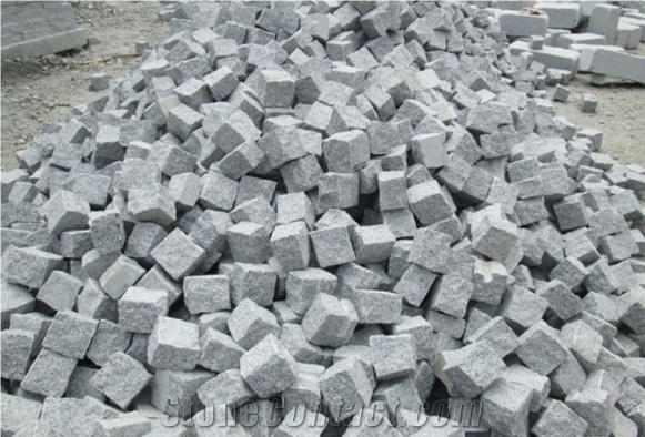 China Grey Granite G623 Paving Stone,Granite Cube Stone & Paver