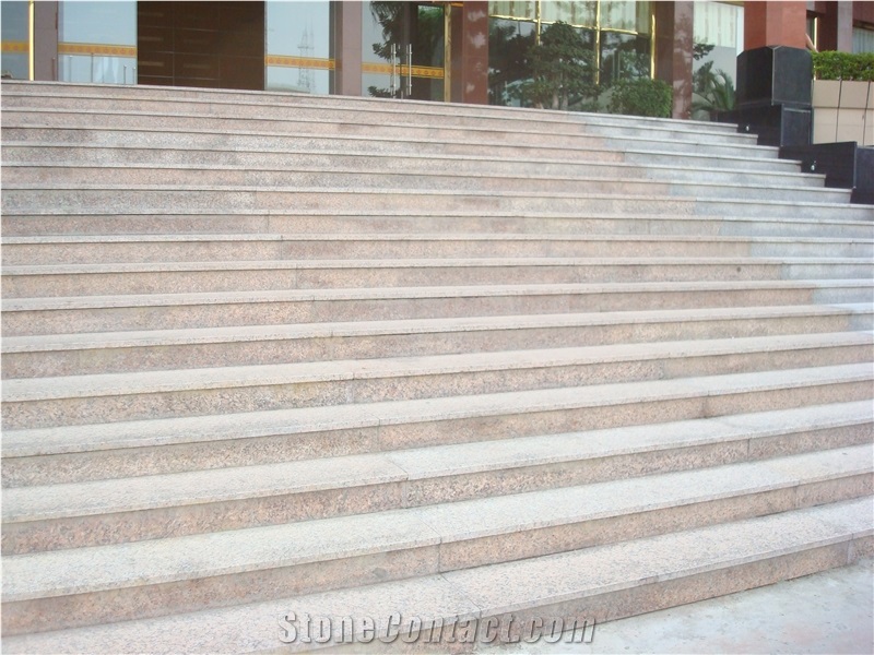 China High Quality Granite Steps and Stairs, Stair Treads for Exterior and Interior Step Paving