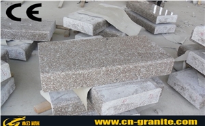 China Pink Granite G648 Kerbstone & Curbstone,Polished Granite Side Stone and Road Stone