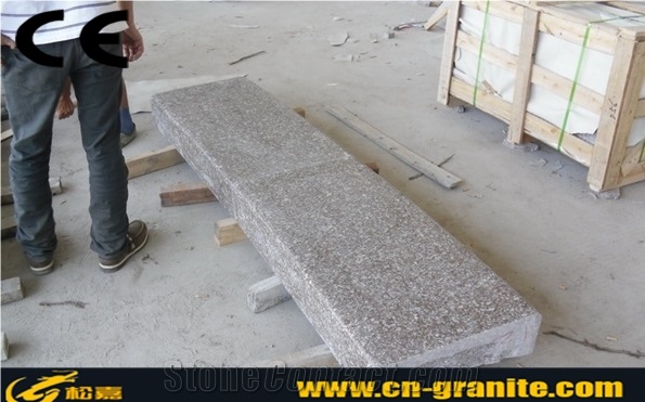 China Pink Granite G648 Kerbstone & Curbstone,Polished Granite Side Stone and Road Stone