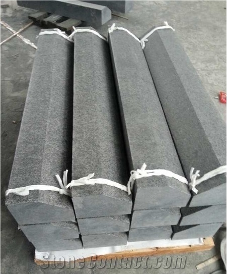 China Popular G684 Black Basalt Kerbstones on Sale, Road Stone, Side Stone (Direct Factory + Good Price )