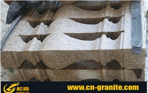 China Red Granite Railing & Baluster,Modern Design Granite Stone Railing for Interior & Exterior Decoration Glass Balcony Railing