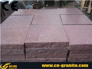 China Red Porphyry Tiles & Slabs, G666 Red Natural Stone