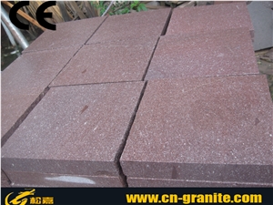 China Red Porphyry Tiles & Slabs, G666 Red Natural Stone