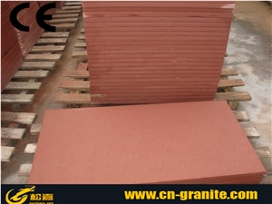 China Red Sandstone Slabs & Tiles, Sandstone Wall Covering Tiles