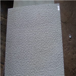 Chinese Basalt Hainan Andesite Grey Basalt Bush Hammered Tiles & Slabs