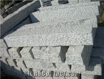 Chinese G603 Granite Kerbstone, China Grey Granite Curbs, China Bianco Sardo White Kerbstone