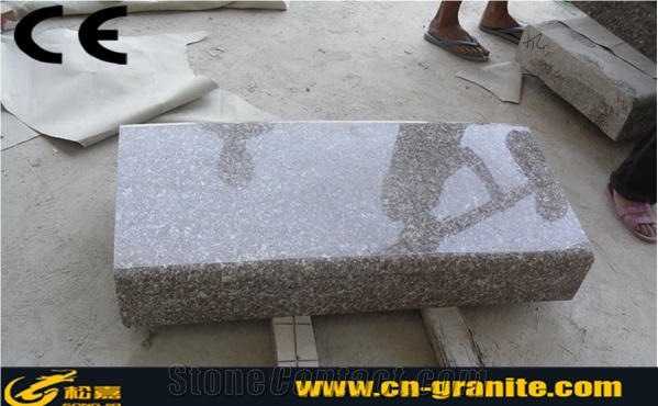 Chinese Granite G648 Pink Kerbstone,Granite Curbstones Price Led Kerbstone Light