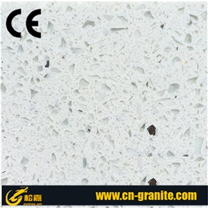 Crystallized Stone, White Quartz Stone Tile & Slab Solid Surfaces