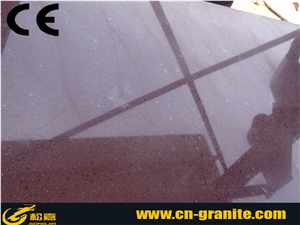 Dayang Red Granite Tiles & Slabs, Polished Red Porphyry Tiles