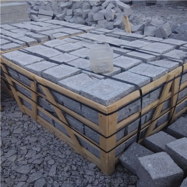 G341 Granite Natural Cube Stone, Cobble Stone, Paving Sets, Courtyard Road Pavers, Garden Stepping Pavements