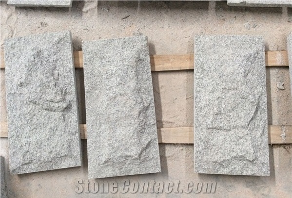 G603 Wall Cladding Mushroom Stone, Grey Granite Mushroom Stone