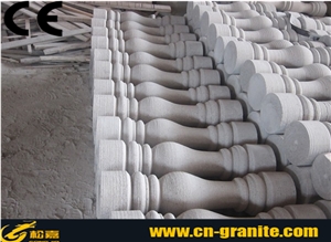 G636 China Granite Rosa Balusters & Railings,China Pink Granite Stair Railing,Balustrade Factory Cheap Price