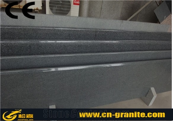 G654 Black Granite Countertop,Granite Kitchen Countertops Kitchen Table Top Material