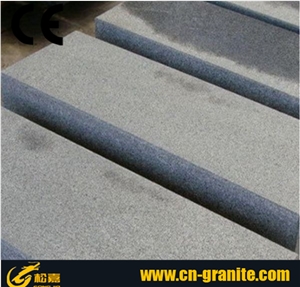 G654 China Granite Kerbstone,Roadstone Large Stepping Stone Sidewalk Tile Type Road Side Curbstone