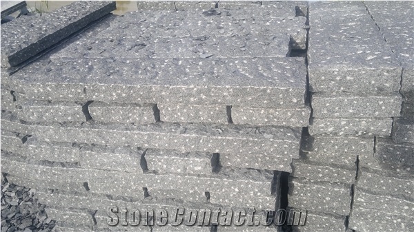 G654 Granite Kerbstone, China Dark Grey Granite Kerbstone, Sesame Grey Granite Kerbstone