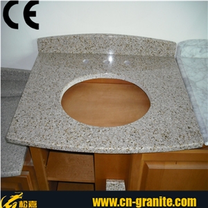 G664 Granite Countertops,Granite Vanity Tops,Red Granite,China Pink Granite Stone Bathroom Countertops,Natural Red Stone Bathroom Vanity Tops,China Cheap Red Granite Bath Tops,Custom Vanity Top