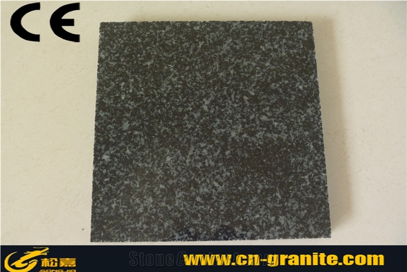 G668 Granite Flamed Slab,China Dark Grey G668 Granite Tiles