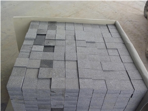 Granite G654 Cubes, G654 Black Granite Cubes,Cobble Stone,Paving Sets,Courtyard Road Pavers