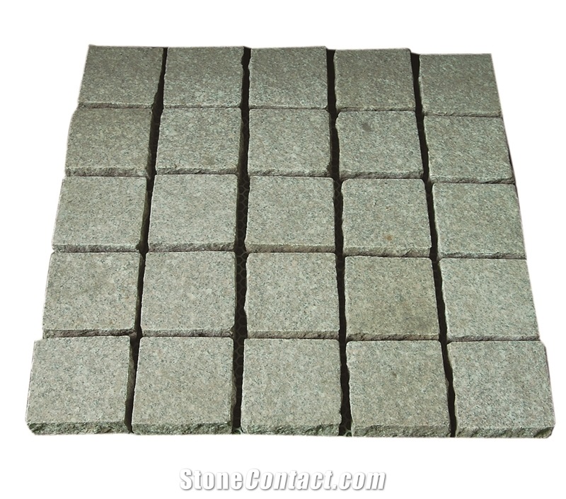 Granite Landscaping Paving,Driveway Paving Stone,Cube Stone for Floor Covering,Exterior Pattern
