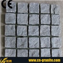 Grey Granite Cobble Stone,China Cheap Grey Granite Cube Stone,10*10 Size Cube Stone,Granite Mesh Paving Stone,Garden Stepping Pavements,Landscaping Stone,Manufacturer Of Paving Stone,Flooring Covering