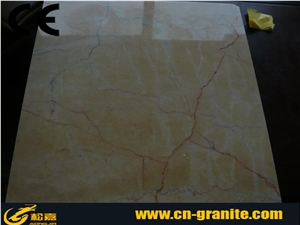 Guangxi Yellow Marble Slabs & Tiles,Yellow Chinese Marble for Walling and Flooring