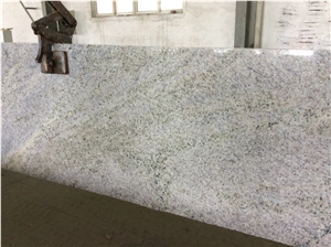 India Kashmir White Granite Slab Cut to Size for Floor Paving or Wall Cladding,Marble Pattern