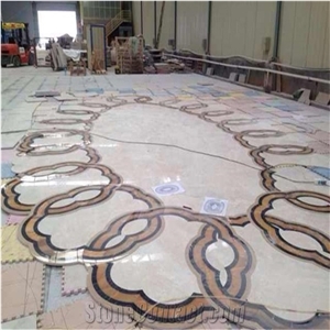 Marble Mosaic and Medallion for Floor Paving Decoration,For Square Interior Floor Decoration,Waterjet Medallions.