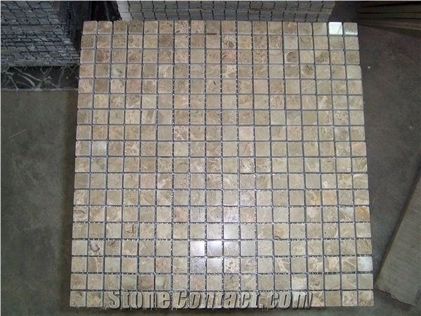 Marble Mosaic Tile for Bathroom Floor Paving,Swimming Pool Floor Paving,Mosaic Pattern.