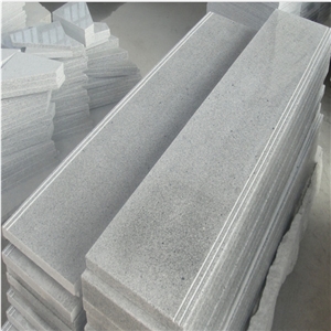 Natural China Grey Granite Stairs Treads & Steps, G633 Grey Granite Staircase