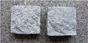 Natural G603 Granite Floor Covering,Cube Stone, Cobble Stone, Garden Stepping Pavements,Driveway Paving Stone for Decoration