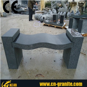Natural Granite Stone Garden Benches, Cheap Stone Benches for Outdoor, Outdoor Chairs, Exterior Benches & Chairs, China Granite Bench