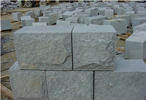Natural Grey Wall Stones Granite Mushroom Stone