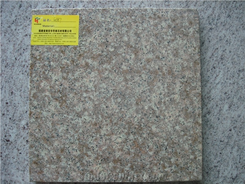 Natural Stone, Chinese G687/Peach Red/Tao Hua Hong/Peach Purse Granite Tiles, Granite Slabs for Wall Covering and Flooring