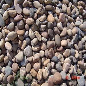 Natural Surface Cobble Stone for Road Paving, Pebble Stone for Park Road Covering, Exterior Stone