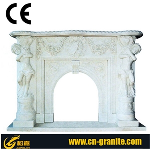 New Style Marble Stone Fireplace Surround