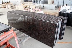 Popular Tan Brown Granite Slabs & Tiles, Brown Polished Granite Floor Tiles, Wall Tiles