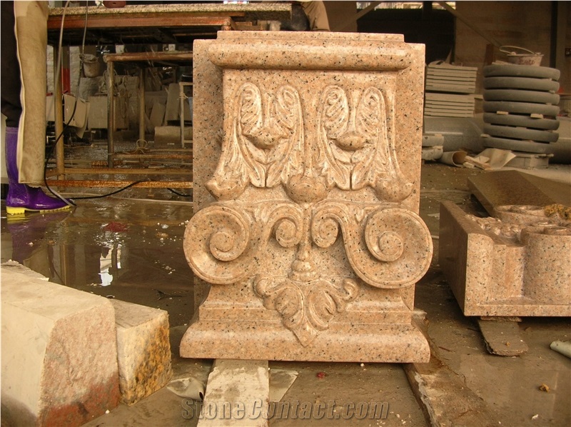 Roman Pillar Design Decoration Marble Column for Indoor Decoration.