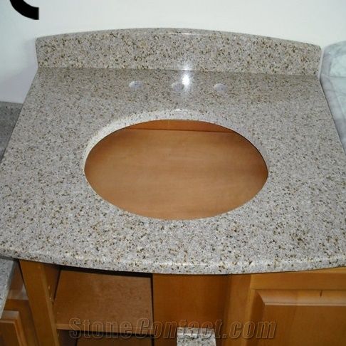Rustic G682 Granite Vanity Tops Bathroom Furniture Rustic Stone