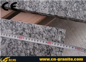 Spray White Granite Kitchen Countertops,China Polished Seawave White Granite Kitchen Worktops with Sink Hole,Granite Stone for Kitchen Countertop