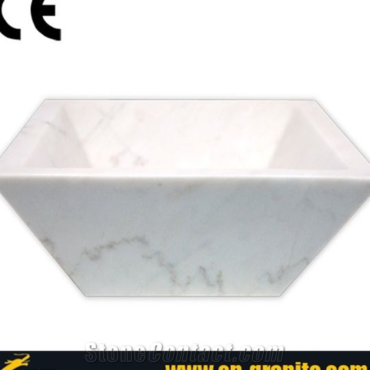 White Marble Stone Wash Basins Basin Bathroom Bathroom Face