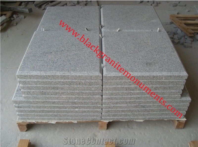 Chinese Imperial Gray Cheap Light Grey Honed Granite Tombstone Base &Subbase Uk Style, Grey Granite Tombstone&Granite Headstone&Granite Monument